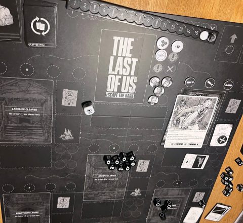 Last of Us: Escape the Dark board