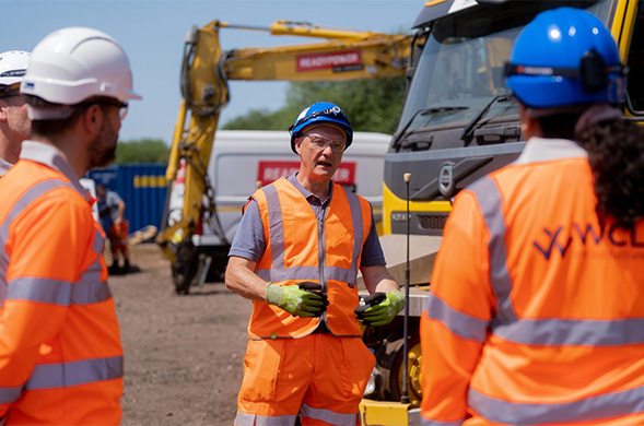 WCL - work people in hi-vis gear